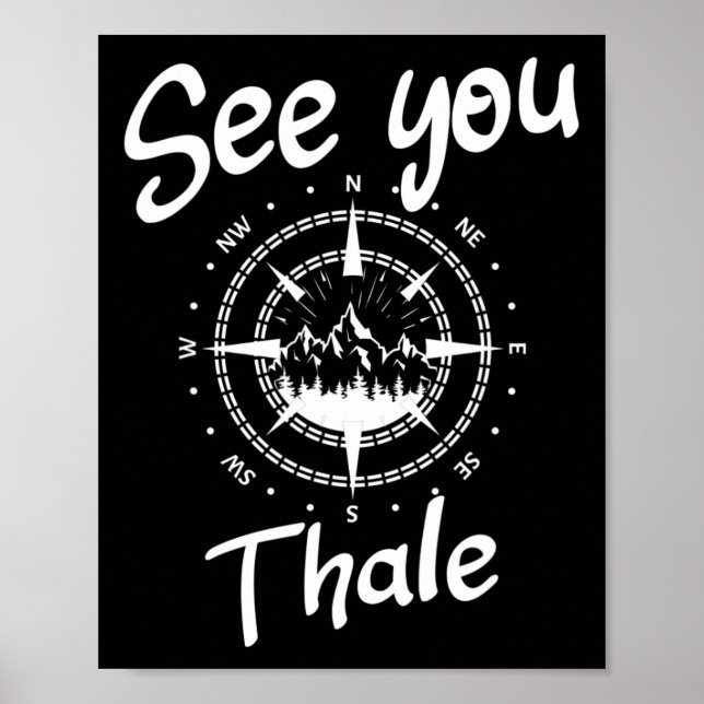 See You Hiking Thale Germany Vacation Ski Comp  Poster (Front)