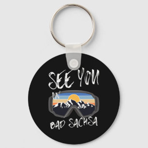 See You In Bad Sachsa Germany Vacation Ski 1  Key Ring