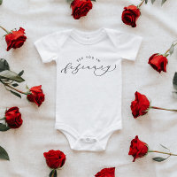 See You In February Pregnancy Announcement