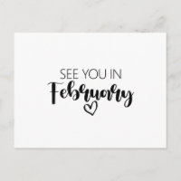 See You In February Pregnancy Announcement