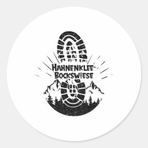 See You In Hahnenklee-bockswiese Mountains Vacatio Classic Round Sticker