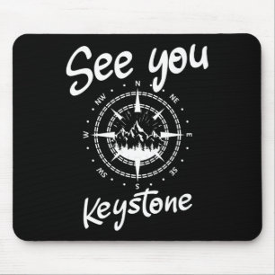 See You In Keystone Usa Vacation Ski Comp  Mouse Pad