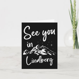 See You In Lindberg Germany Vacation Ski 1 Card