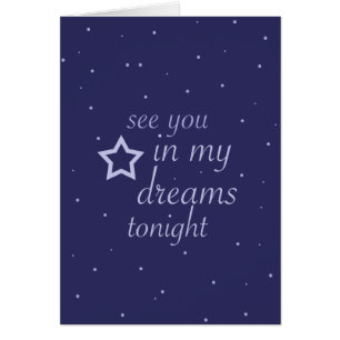 "see you in my dreams tonight" text with stars