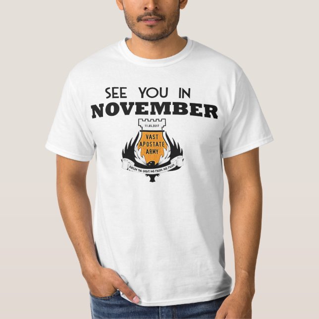 See You In November VAA T-Shirt (Front)