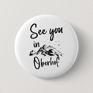 See You In Oberhof Germany Vacation Ski 6 Cm Round Badge