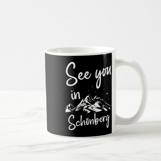 See You In Schönberg Germany Vacation Ski  Coffee Mug (Right)