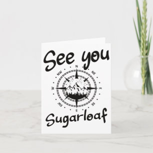 See You In Sugarloaf Usa Vacation Ski Comp 1 Card