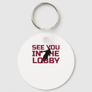 See You In The Lob Key Ring