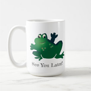 See You Later Frog Coffee Mug
