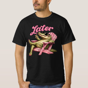 See You Later Teacher Summer Alligator Last Day of T-Shirt