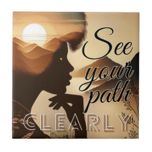 See Your Patch Clearly Ceramic Tile