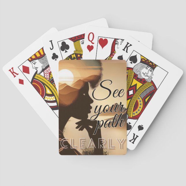 See Your Patch Clearly Playing Cards (Back)