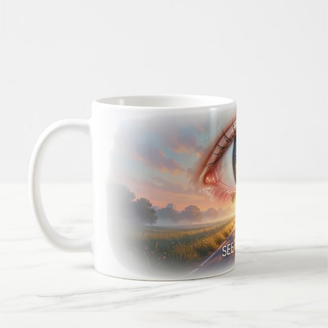 See Your Path Vision Art Mug (Left)