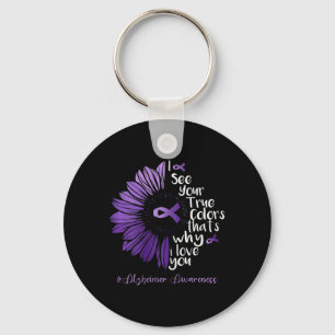 See Your True Colour Alzheimerheimer Sunflower Hop Key Ring