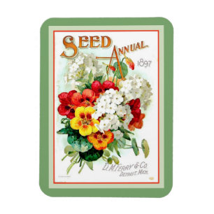 Seed Annual 1879 Sage Green Magnet