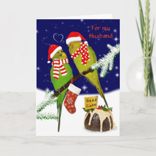 Seed Cake Christmas Card HUSBAND