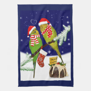 Seed Cake Christmas Kitchen Towel