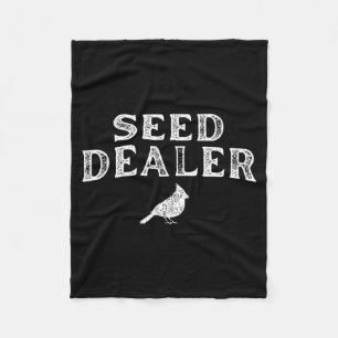 Seed Er Funny Bird Lover Fleece Blanket