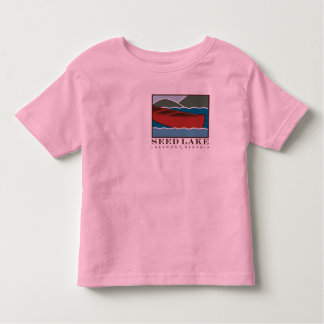 Seed Lake - Big canoe on front Toddler T-Shirt