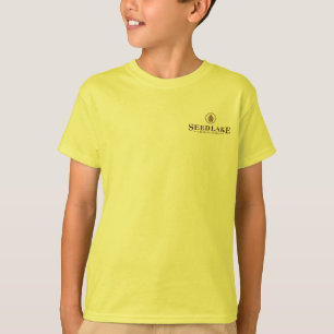 Seed Lake - pine cone logo on front, blank on back T-Shirt