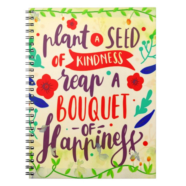 Seed of kindness notebook (Front)