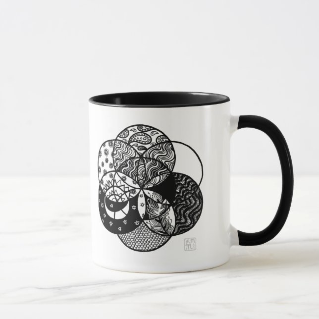 Seed of Life Mandala Mug (Right)