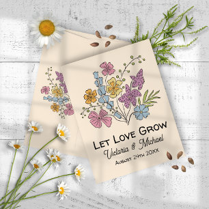 Seed packet Let love grow Envelope