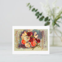 Seed Packet Postcard.