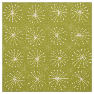 seedheads green fabric