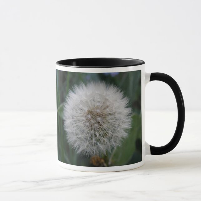 Seeding Dandelion Flower Mug (Right)
