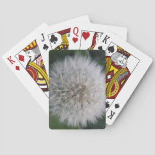 Seeding Dandelion Flower Playing Cards
