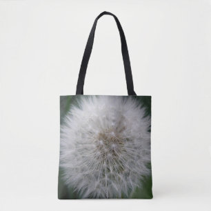 Seeding Dandelion Flower Tote Bag
