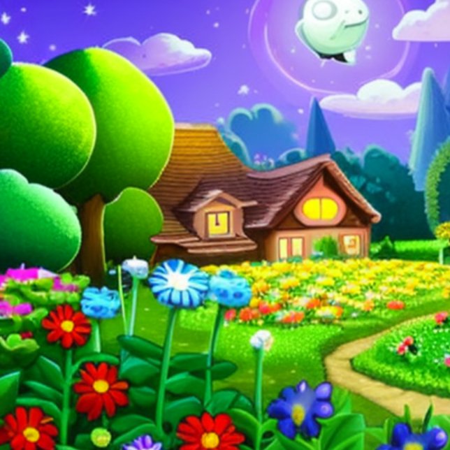 Seedlings Wrapping Paper Sheet (Beautiful world of plant characters)