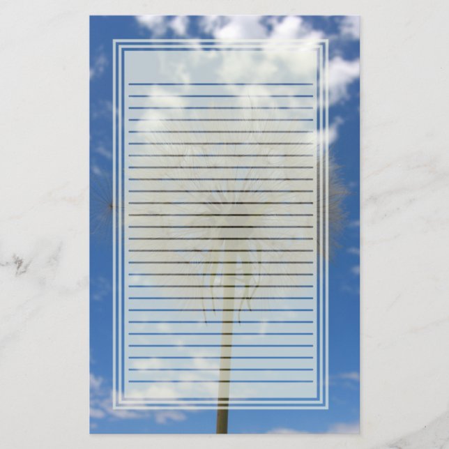 Seeds of a Dream Lined Stationery (Front)