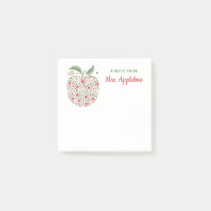 Seeds of Knowledge Teacher's Apple Note Pad