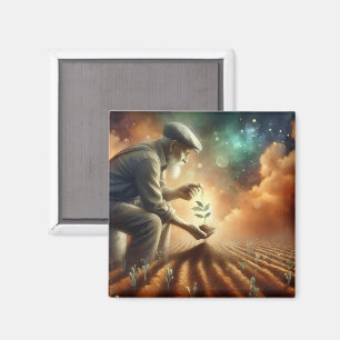 “Seeds of Renewal” Refrigerator Magnet