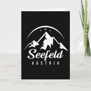 Seefeld Austria Ski Resort Skiing Snowboarding Sou Card