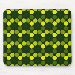Seeing Dots Lemon Lime MOUSE PAD