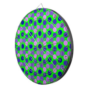 Seeing Dots Purple Green DARTBOARD