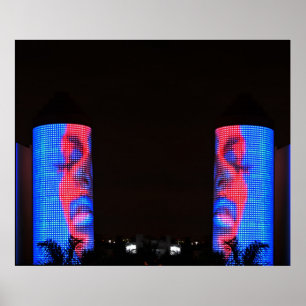 ~Seeing Double~ SOUTH BEACH POSTER, CUSTOMIZE! Poster