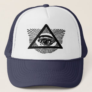 Seeing Eye Trucker Hat