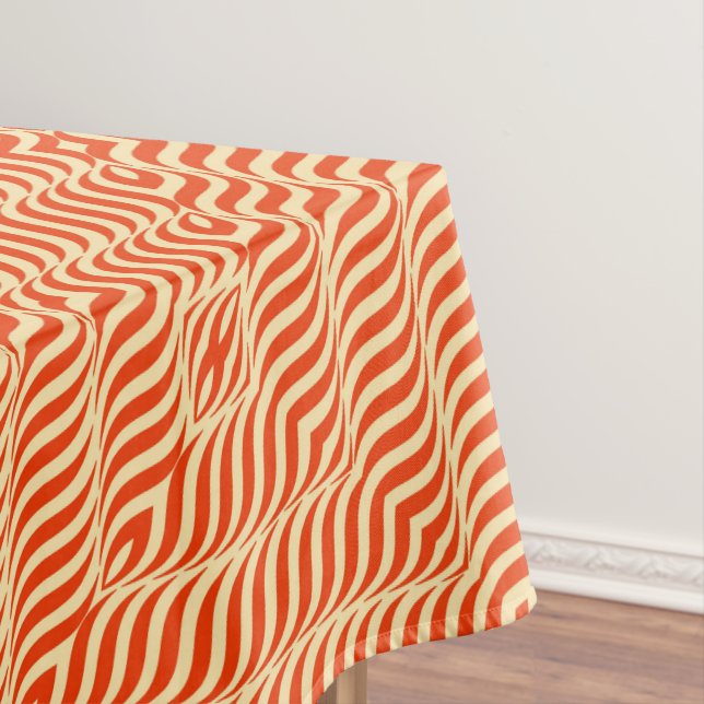 Seeing Red Tablecloth (In Situ)