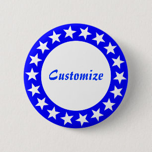 Seeing Stars Template - 2 6 Cm Round Badge