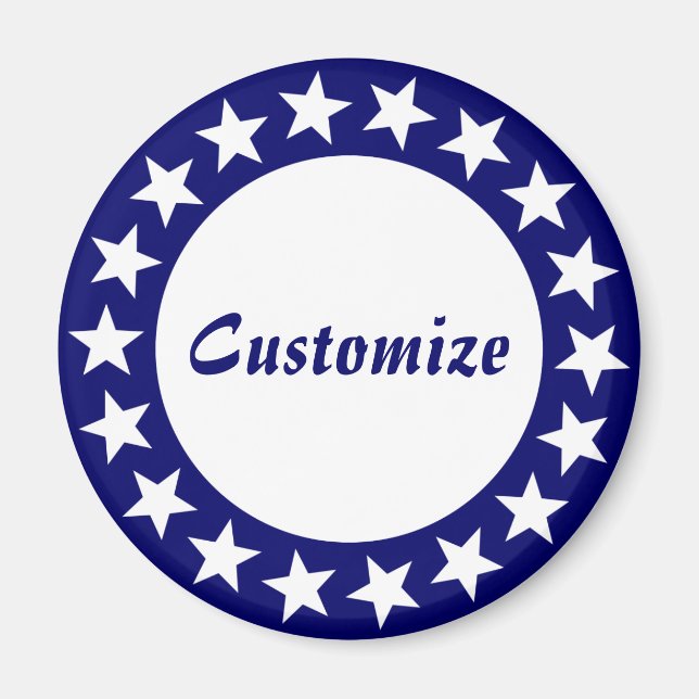 Seeing Stars Template Magnet (Front)