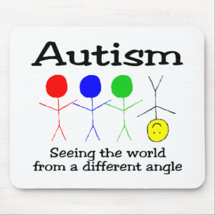 Seeing The world From A Different Angle Mouse Pad