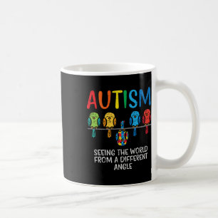 Seeing World From Different Angle Autism Awareness Coffee Mug