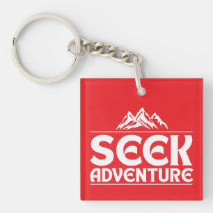 SEEK ADVENTURE KEY RING