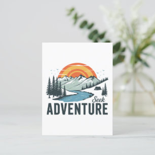 Seek Adventure - Nature Adventure Postcard