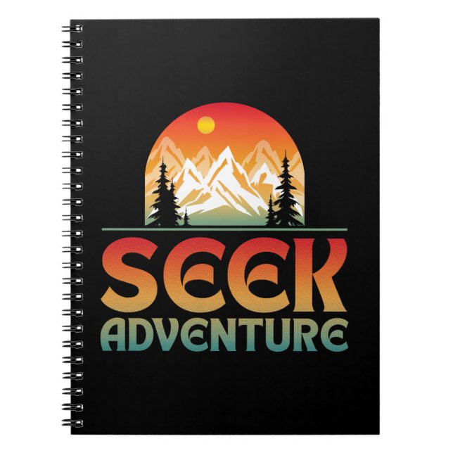 SEEK ADVENTURE NOTEBOOK (Front)